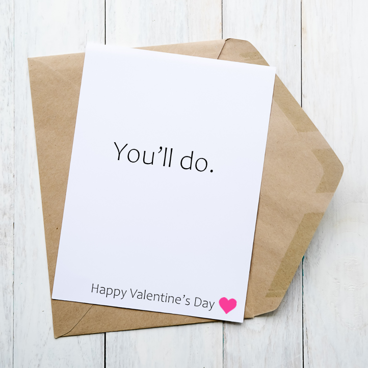 Funny Valentines Day Cards For Him Hallow Gorgeous Boutique